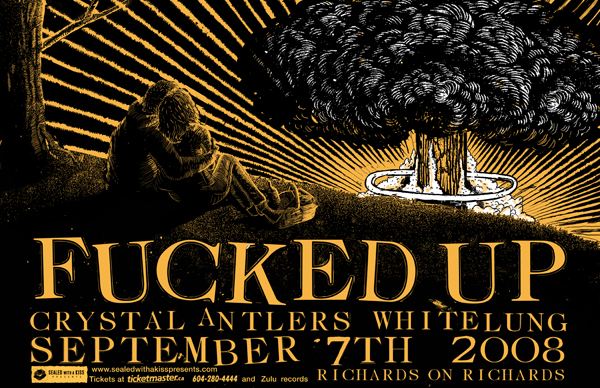 Fucked Up, Crystal Antlers, White Lung @ Richard's On Richards - Sep 07, 2008