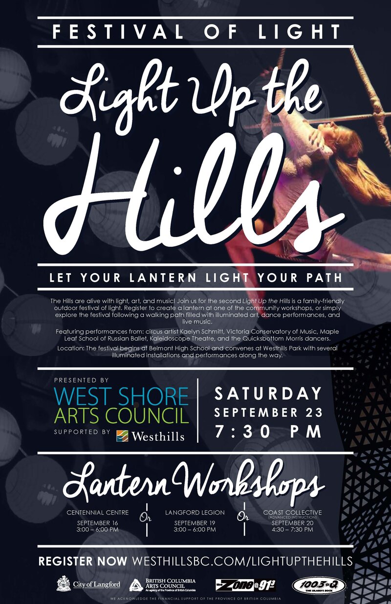 Light Up the Hills @ Westhills, Langford Sep 23 2017 - Jul 18th @ Westhills, Langford