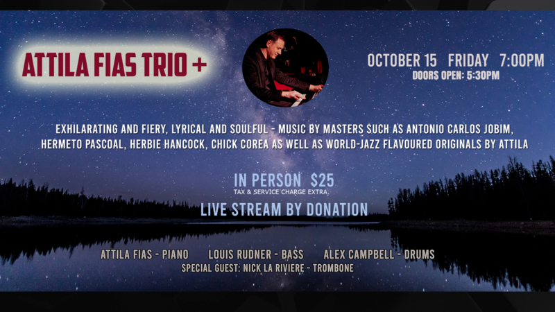 Attila Fias Trio - May 8th @ Hermann's Jazz Club