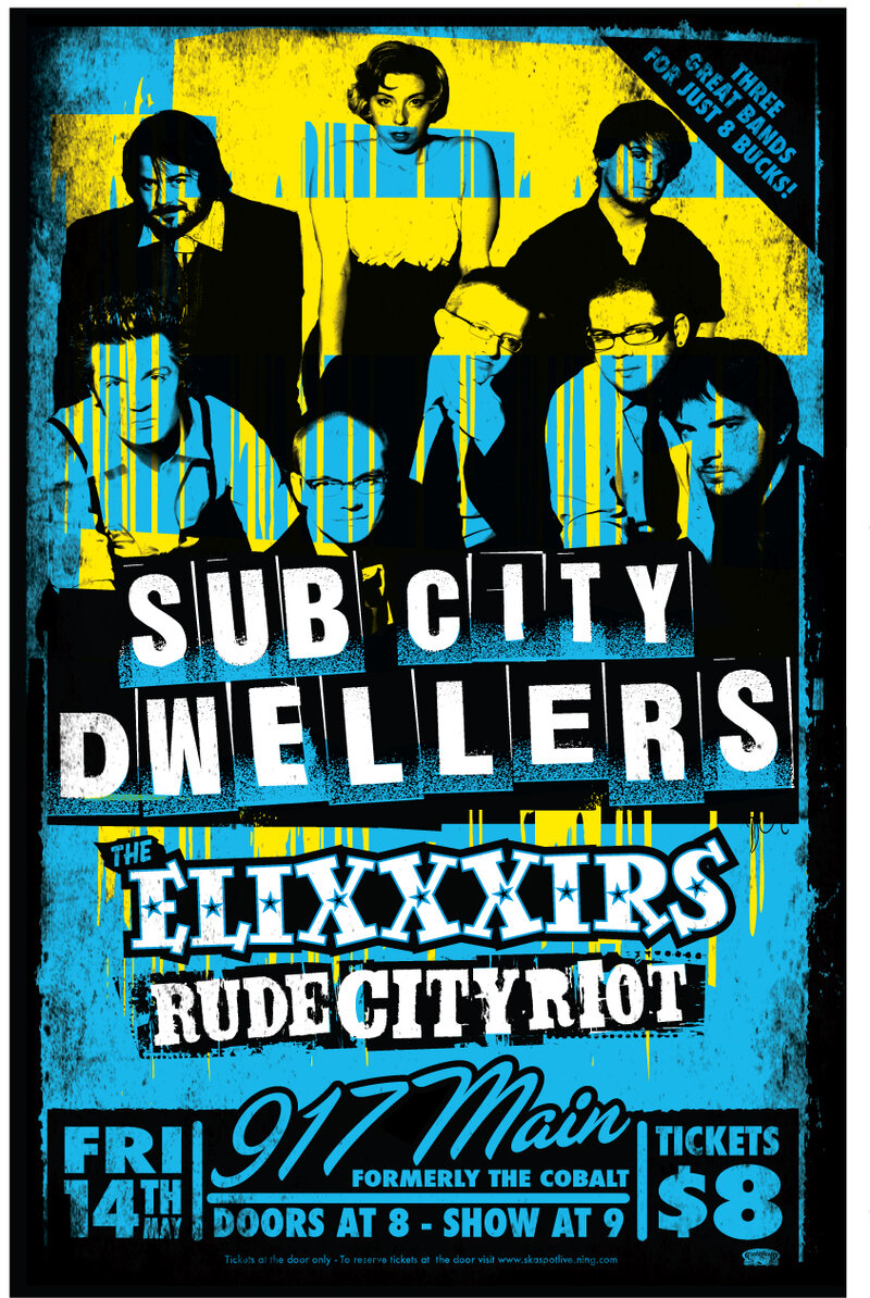 Sub City Dwellers w/ special guests the Elixxxirs & Rude City Riot: SubCity Dwellers, The EliXXXirs, Rude City Riot @ The Cobalt - May 14, 2010