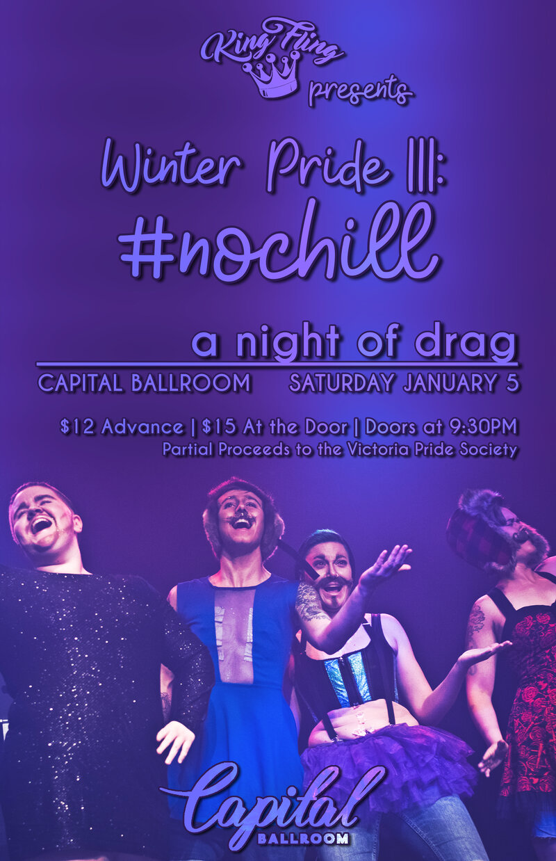 Winter Pride III: #nochill @ Capital Ballroom Jan 5 2019 - Jun 6th @ Capital Ballroom