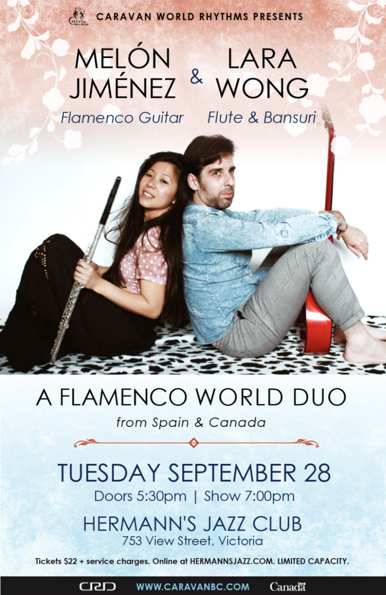 Flamenco Duo: Mel&oacute;n Jim&eacute;nez & Lara Wong @ Hermann's Jazz Club Sep 28 2021 - May 5th @ Hermann's Jazz Club