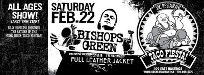 Bishops Green, Full Leather Jacket @ SBC Restaurant Feb 22 2014 - May 8th @ SBC Restaurant