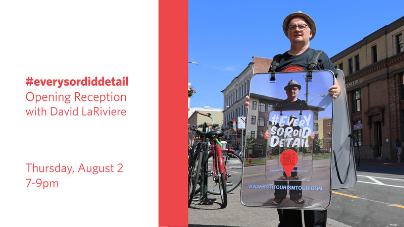 #everysordiddetail Opening Reception: David LaRiviere @ Open Space Aug 2 2018 - Jun 15th @ Open Space