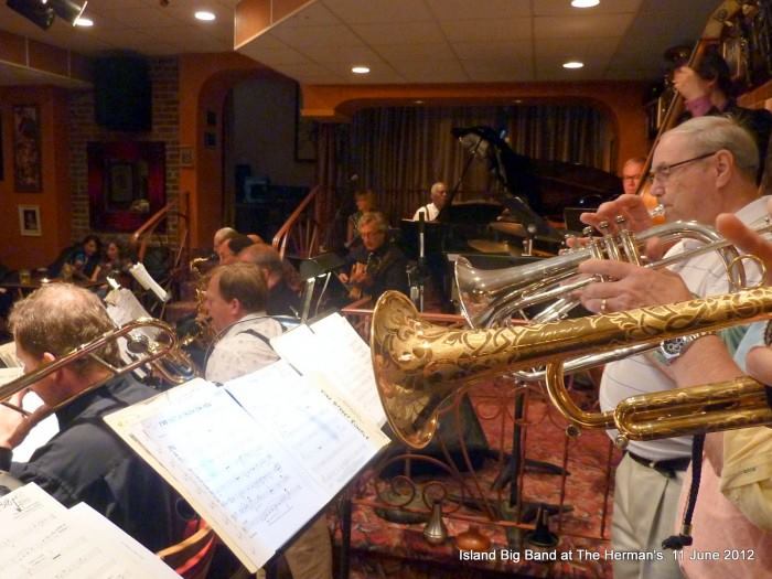 Island Big Band @ Copper Owl Dec 18 2017 - May 30th @ Copper Owl