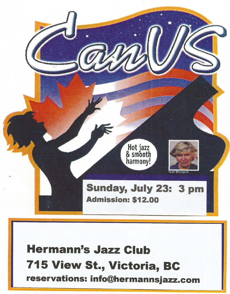 Dixieland and Swing with: CanUS Hot Jazz Band @ Hermann's Jazz Club Jul 23 2017 - May 1st @ Hermann's Jazz Club