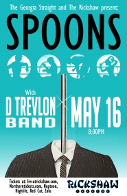 The Spoons, D Trevlon Band @ Rickshaw Theatre May 16 2014 - May 6th @ Rickshaw Theatre