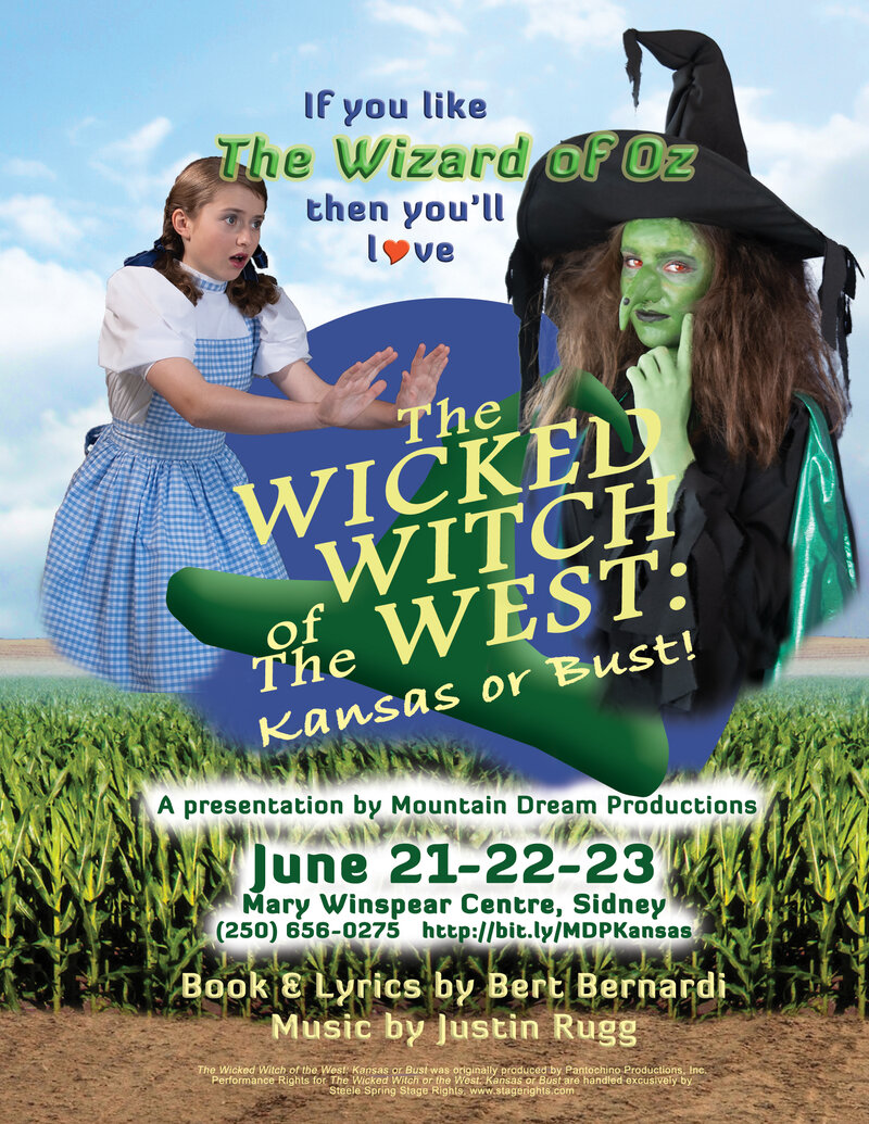 The Wicked Witch of the West: Kansas or Bust @ Mary Winspear Centre Jun 23 2019 - Jun 3rd @ Mary Winspear Centre