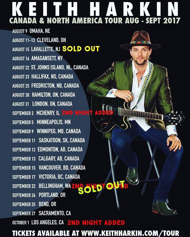 Keith Harkin @ Copper Owl - Sep 17, 2017