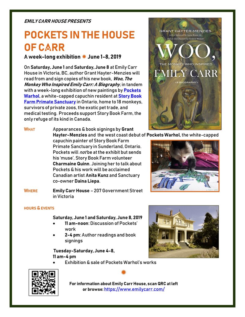 Pockets in the House of Carr: Grant Hayter-Menzies, Anita Kunz, OC @  Carr House Jun 5 2019 - May 1st @  Carr House
