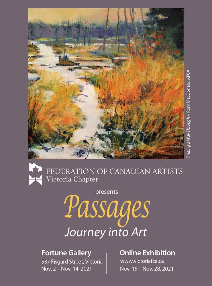 Passages -Journey into Art @ Fortune Gallery Nov 3 2021 - May 5th @ Fortune Gallery