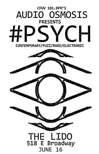 #psych w/: Audio Osmosis @ The Lido - Jun 16, 2017