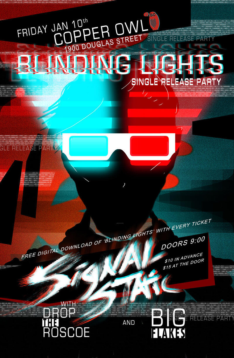 'Blinding Lights' Single Release Party: Signal Static, Drop The Roscoe, Big Flakes @ Copper Owl Jan 10 2020 - May 5th @ Copper Owl