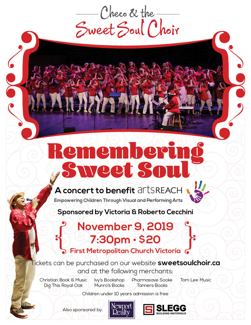 Remembering Sweet Soul: Checo Tohomaso, Sweet Soul Choir @ United Commons (First Metropolitan United Church) Nov 9 2019 - May 7th @ United Commons (First Metropolitan United Church)