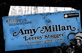 Amy Millan, Leeroy Stagger @ Plaza Club Nov 29 2006 - May 9th @ Plaza Club