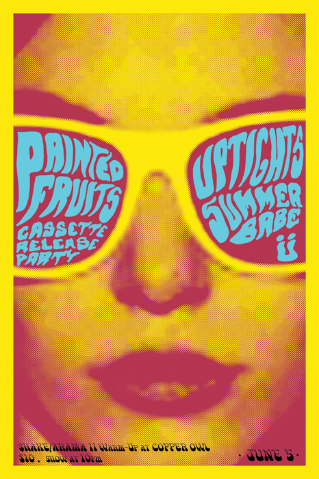 SHAKE/ARAMA II WARM-UP with: Painted Fruits (Cassette Release Party!!), Uptights (Vancouver), Summer Babe, &Uuml; @ Copper Owl Jun 5 2015 - May 6th @ Copper Owl