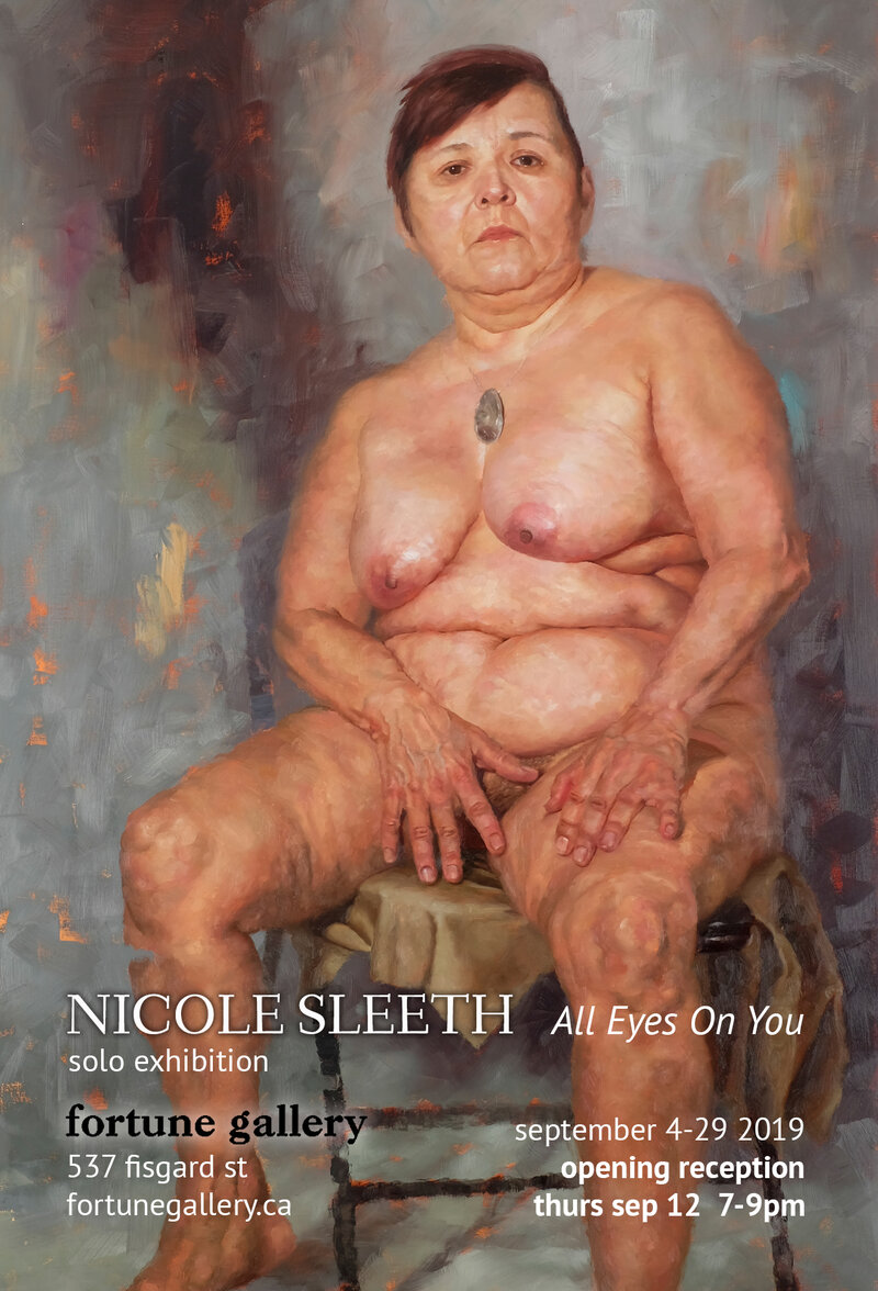 All Eyes on You: Nicole Sleeth @ Fortune Gallery Sep 8 2019 - Jun 18th @ Fortune Gallery