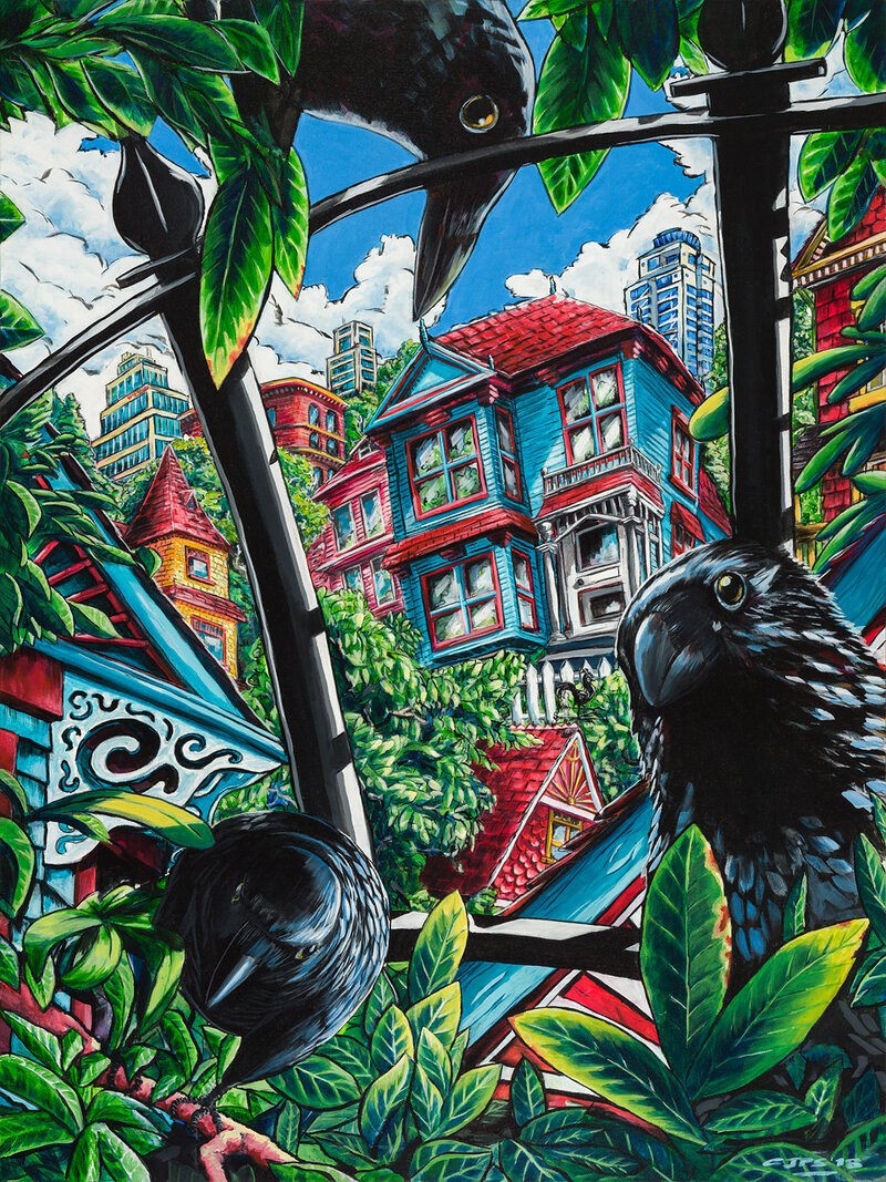 For the Love of City: My Paintings of Victoria: Cory Scott @ Fernwood Inn Mar 1 2020 - May 7th @ Fernwood Inn