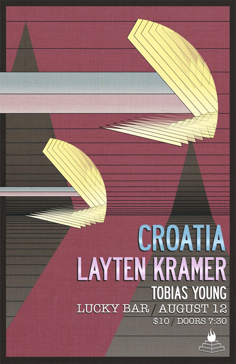 INDIE NIGHT!!: CROATIA, Layton Kramer, Tobias Young @ Lucky Bar Aug 12 2017 - May 7th @ Lucky Bar