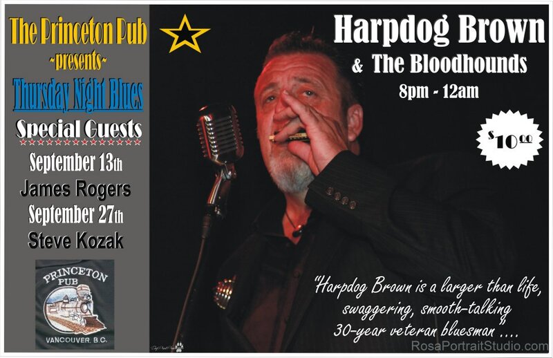 Harpdog Brown Band @ Princeton Pub Sep 13 2012 - May 13th @ Princeton Pub