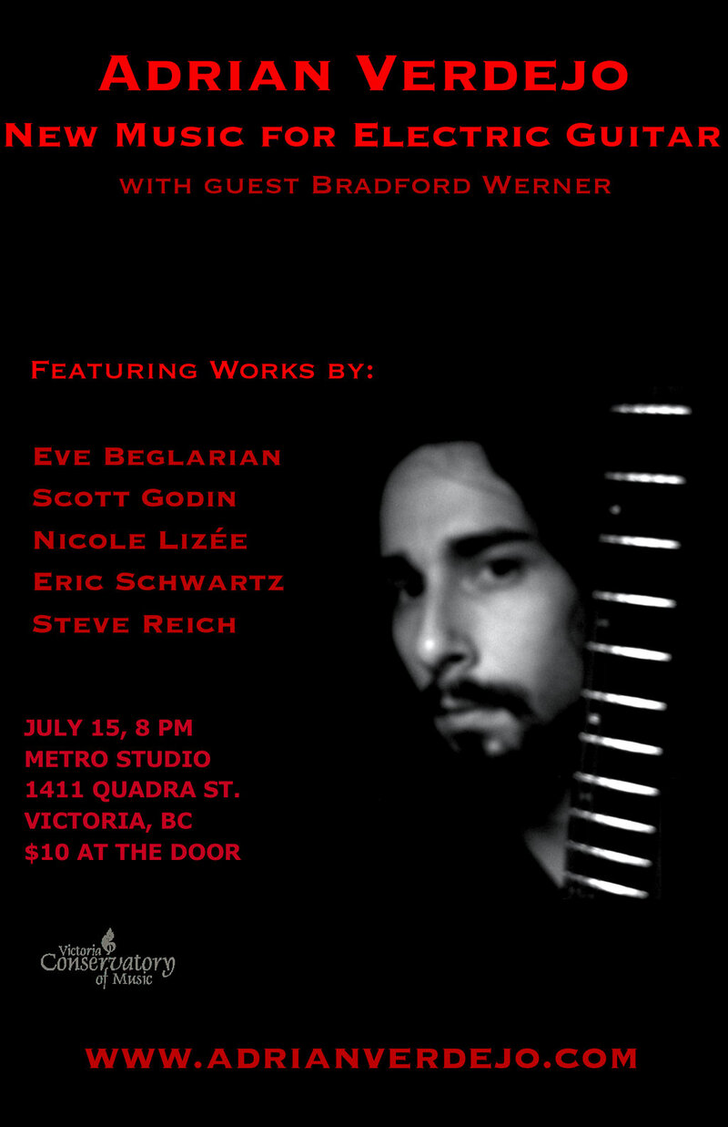 Adrian Verdejo, Bradford Werner @ Metro Studio Jul 15 2011 - May 16th @ Metro Studio