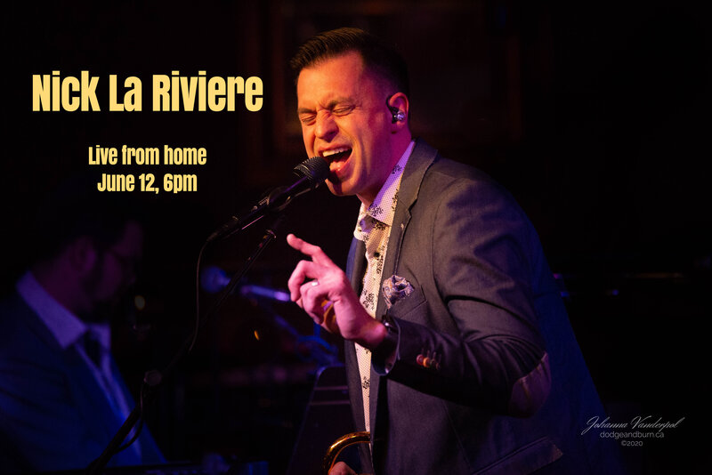 Nick La Riviere Live From Home @ Hermann's Jazz Club Jun 12 2020 - Jun 4th @ Hermann's Jazz Club