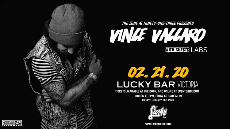 Vince Vaccaro, Labs @ Lucky Bar Feb 21 2020 - May 7th @ Lucky Bar