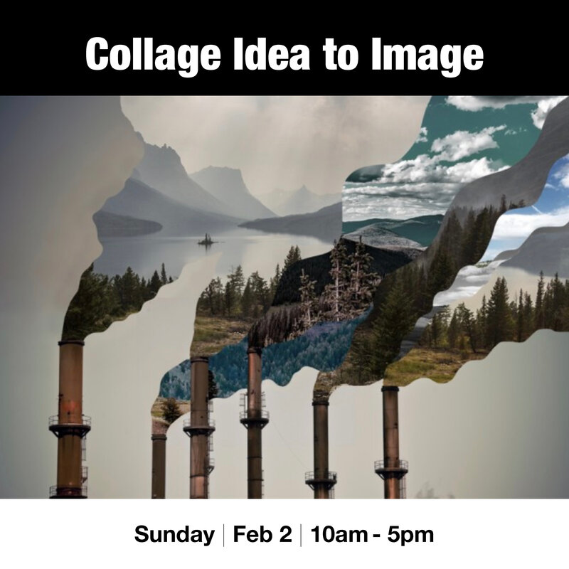Collage: From Idea to Image: Kate Scoones @ Vancouver Island School of Art Feb 2 2020 - May 6th @ Vancouver Island School of Art