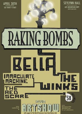 THE MUSIC AND ART SHOW: Bella, The Winks, The Redscare @ Seylynn Hall Apr 30 2005 - May 7th @ Seylynn Hall
