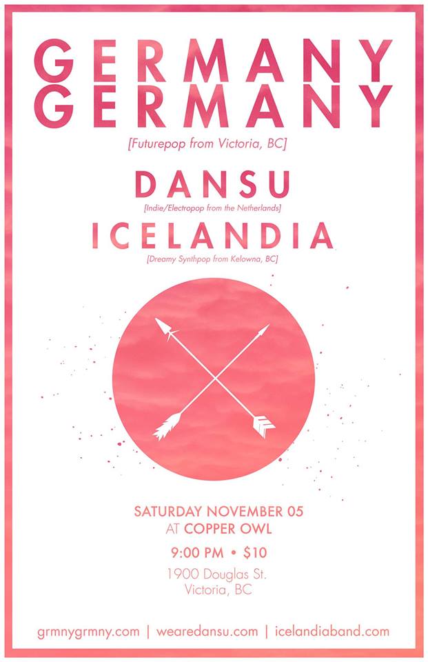Germany Germany, Dansu, Icelandia @ Copper Owl Nov 5 2016 - Jun 14th @ Copper Owl