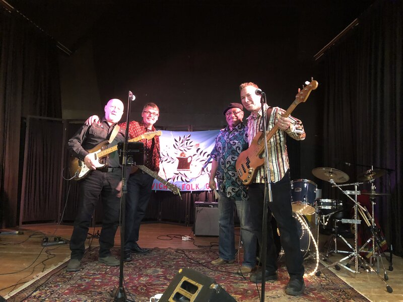 Daniel Cook & The Radiators @ Victoria Folk Music Society Dec 9 2018 - Jun 4th @ Victoria Folk Music Society