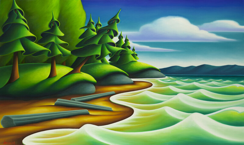"An Exhibition of New Paintings": Dana Irving @ West End Gallery Sep 17 2016 - May 5th @ West End Gallery