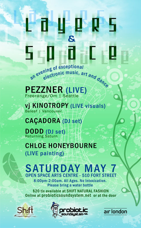 Layers & Space :: Feat Pezzner (LIVE - Freerange/Om, Seattle): Pezzner, Dodd, Ca&ccedil;adora @ Open Space May 7 2011 - Jun 12th @ Open Space