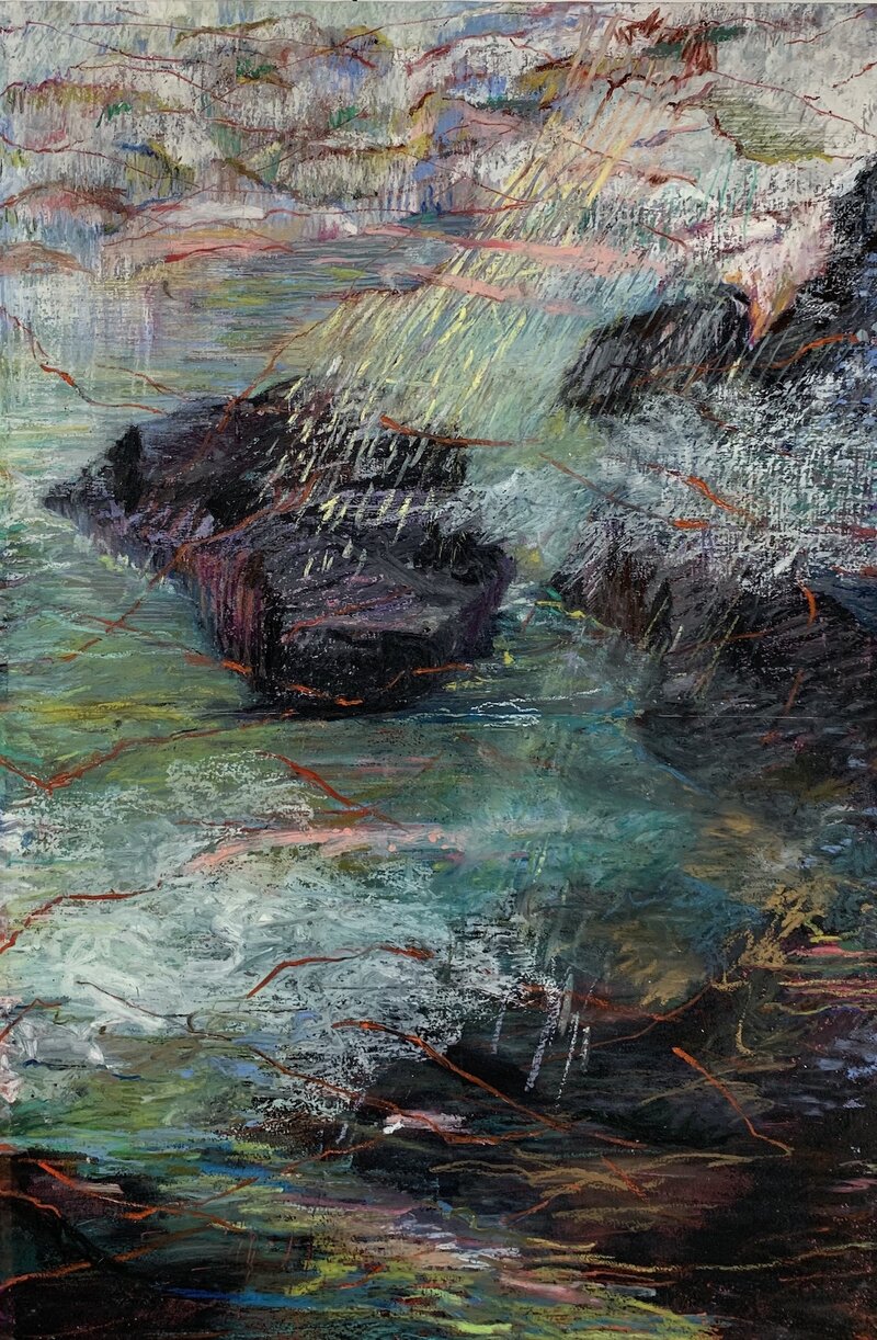 Two Paintings: Trish Shwart @ Ministry of Casual Living Window Gallery Feb 14 2021 - May 1st @ Ministry of Casual Living Window Gallery