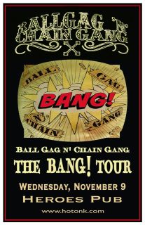 Ball Gag n' Chain Gang, Alamagokus @ Heroes Pub at TRU - Nov 09, 2011