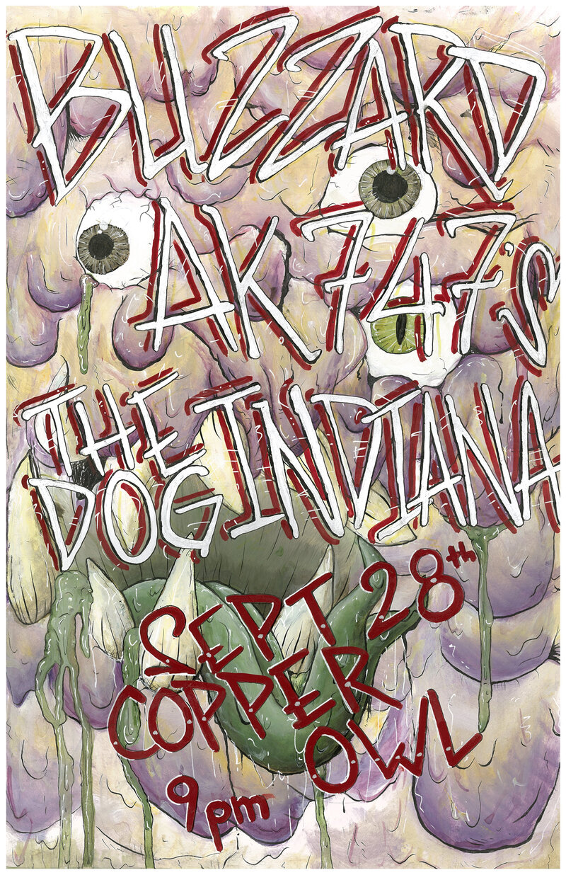 BuzzArd, AK-747s, The Dog Indiana  @ Copper Owl Sep 28 2018 - May 9th @ Copper Owl