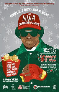 An N.W.A. Christmas Carol: Longshanks, Marshall, DJ Degree One @ Lucky Bar Dec 15 2010 - Jun 12th @ Lucky Bar