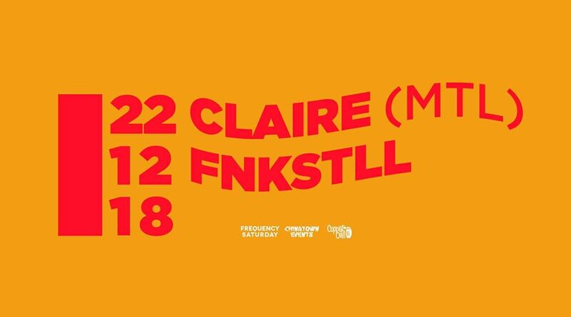 Frequency Saturday w/: Claire, Fnkstll @ Copper Owl Dec 22 2018 - May 24th @ Copper Owl