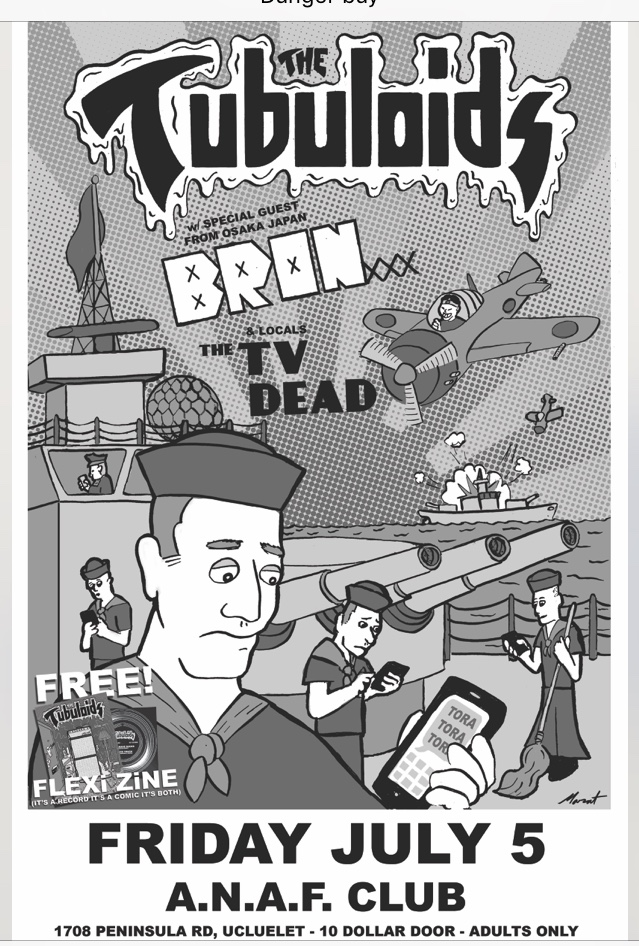 The Tubuloids, The Bronxxx, the TV DEAD  @ ANAF Jul 5 2019 - May 6th @ ANAF