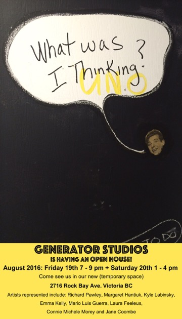 Generator Studios Open House @ Generator Studios Aug 19 2016 - Jul 1st @ Generator Studios
