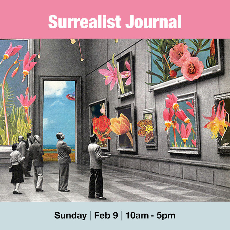 Creating a Surrealist Journal: Tony Bounsall @ Vancouver Island School of Art Feb 9 2020 - May 6th @ Vancouver Island School of Art
