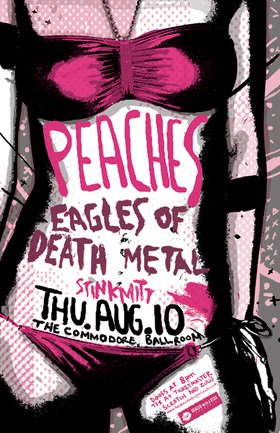 Peaches & Eagles of Death Metal, Peaches, Eagles of Death Metal, Stinkmitt @ The Commodore Ballroom Aug 10 2006 - May 5th @ The Commodore Ballroom