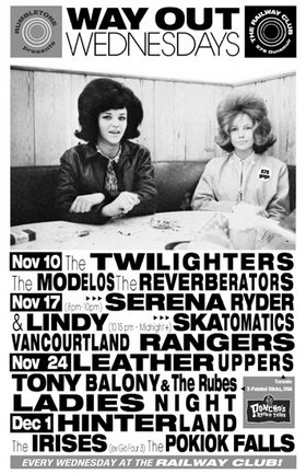Hinterland, the Irises, Pokiok Falls @ Railway Club Dec 1 2004 - Apr 30th @ Railway Club