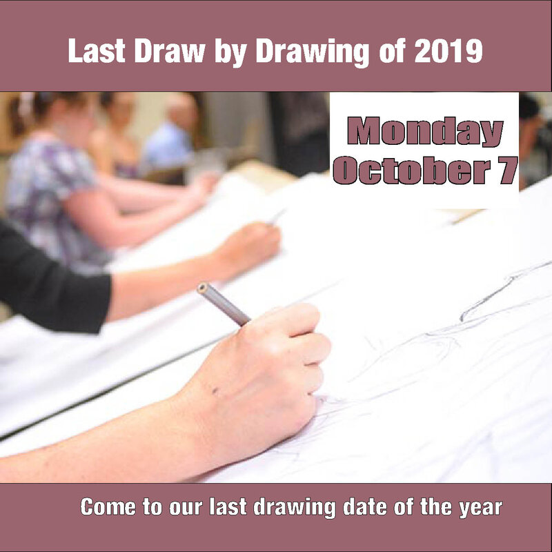 Weekly drawing drop-in sessions @ Vancouver Island School of Art Oct 7 2019 - Jun 4th @ Vancouver Island School of Art