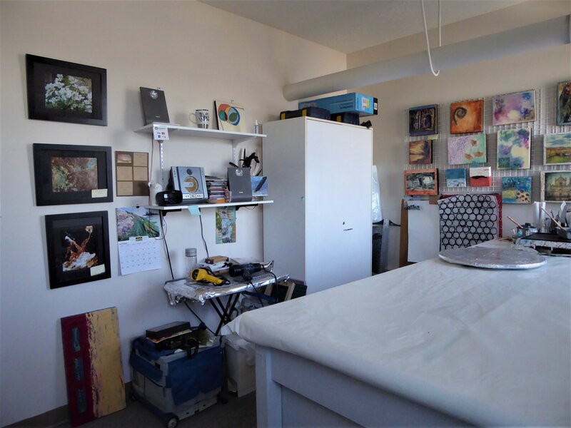 Encaustic workshops and art by Lynda Lombardi: Lynda Lombardi @ Rock Bay Square Feb 12 2018 - May 5th @ Rock Bay Square