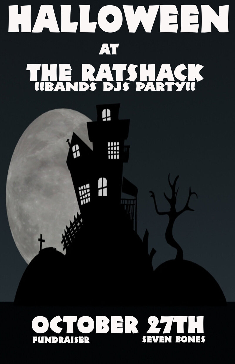 HALLOWEEN AT THE RATSHACK: The Mants, The Backhomes, balacade, DJ Emma B Good @ the ratshack Oct 27 2012 - May 9th @ the ratshack