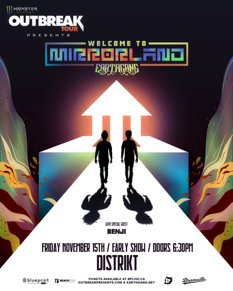 EarthGang , Benji @ Distrikt Nov 15 2019 - May 6th @ Distrikt