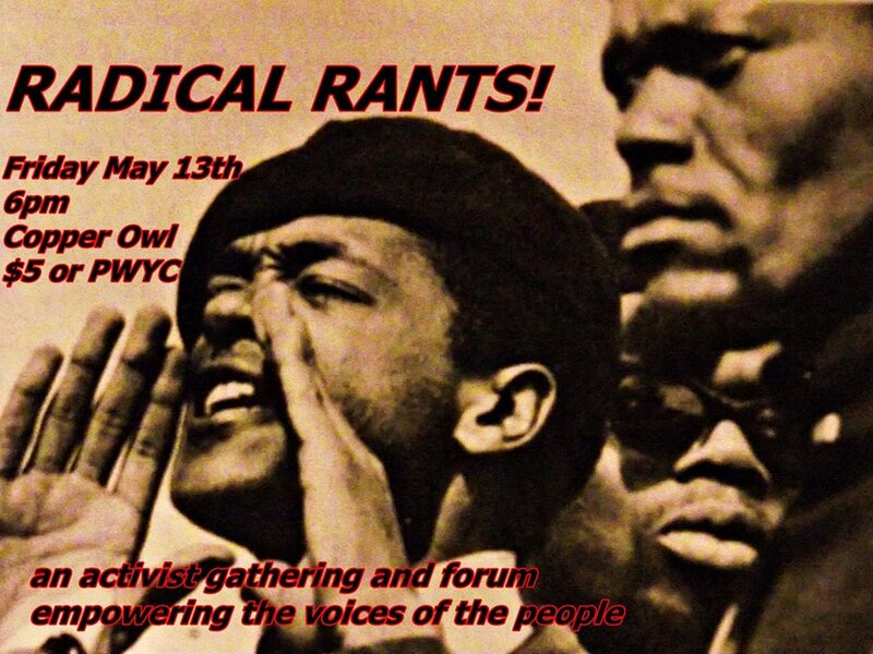 RADICAL RANTS!: Sonia Furstenau, Tamara Lorincz, Rob McDonald, Nathan Grillis @ Copper Owl May 13 2016 - Jun 13th @ Copper Owl