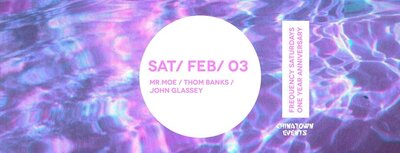 Frequency Saturdays featuring: Thom Banks, Mr Moe, John Glassey @ Copper Owl Feb 3 2018 - Jun 4th @ Copper Owl
