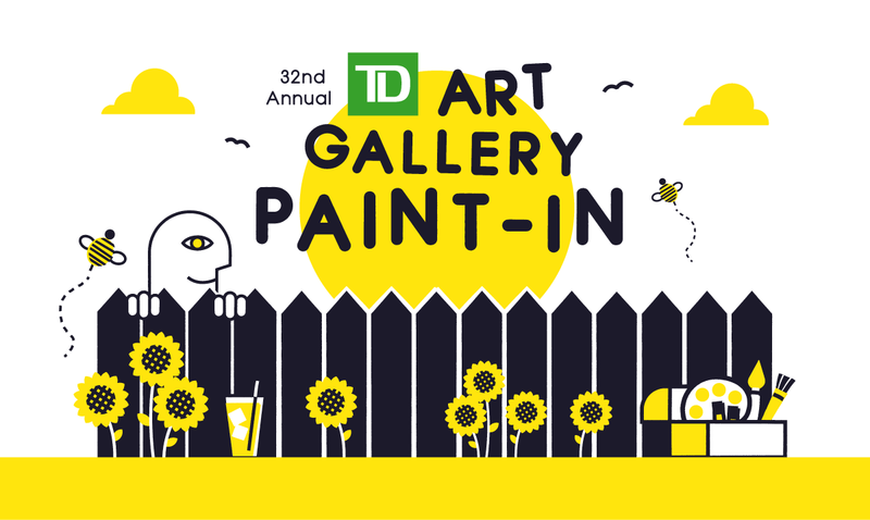 TD Art Gallery Paint In @ Art Gallery Of Greater Victoria Jul 20 2019 - Jun 9th @ Art Gallery Of Greater Victoria